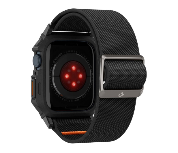 Spigen Lite Fit ”Pro” Apple Watch (44 / 45 Mm) Matte Black - 1346629 - zdjęcie 2